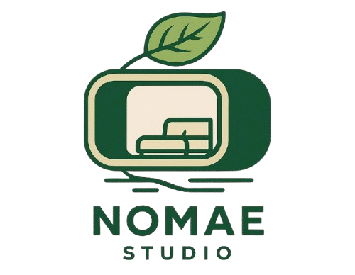 logo nomaé studio sans fond